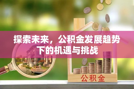 龙口探索未来，公积金发展趋势下的机遇与挑战
