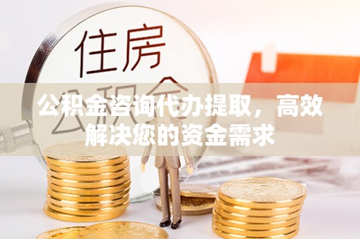 龙口公积金咨询代办提取，高效解决您的资金需求